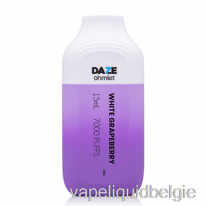 Vape Smaken 7 Daze Ohmlet 7000 Wegwerp Witte Druivenbes